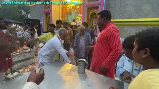 MahaShivratri at Kedarnath Temple (Kharagpur)