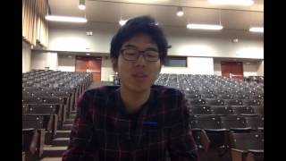 Meet Terry Zhou, 2nd year Computer Engineering