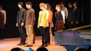 121125 光化門恋歌 MinHwan curtain call 1/2