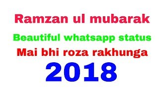 YouTube  Mai Bhi Roze Rakhunga - Official Video (HD)  | Best Whatsapp Status |Part 1