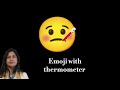 thermometer emoji meaning l meaning of emoji l vocabulary l thermometer emoji