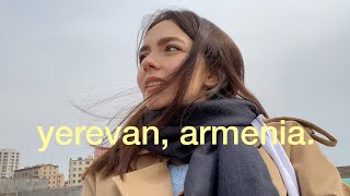 YEREVAN VLOG 🇦🇲 first time alone in Armenia, exploring the city, food