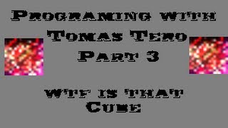My java Game/Menu part 3 [Wtf is That Cube?!?!]