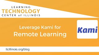 Using Kami for Remote Learning