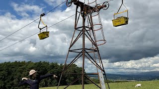 UK’s last gravity fed ropeway does not use power unique footage including drone \u0026 original picture