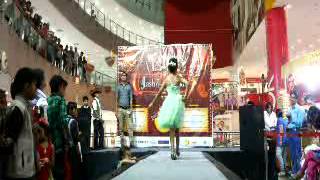 Samyukta Jain as Show Stopper in Kids Fashion Show at Malhar Mega mall