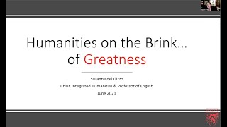 Reunion 2021 - The Humanities on the Brink of Greatness