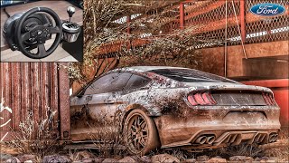 Rebuilding a Ford MUSTANG RTR 1876HP - Forza Horizon 5 - Thrustmaster T300RS Gameplay.