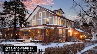 330 S. Brainard Street | Iconic Downtown Naperville American Foursquare