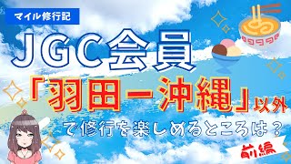 【2021年JGC修行】JGC修行、「羽田ー沖縄（那覇）ルート」以外に修行を楽しめるルートはあるか？｜前編