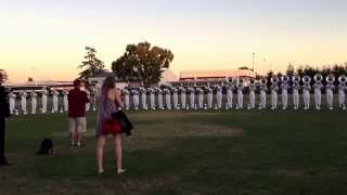 Phantom Regiment in the Lot - Canon Firebird exercise 2015