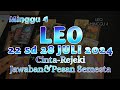 LEO 22-28 JULI 2024♌PERUNTUNGAN MINGGU KE 4 || RAMALAN 7 HARI KE DEPAN#ramalanzodiak#ramalankartu