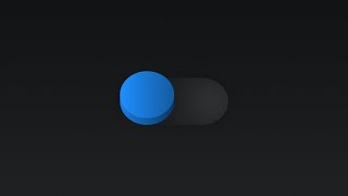 3D Toggle Switch Design With HTML & CSS | 3D Button HTML CSS