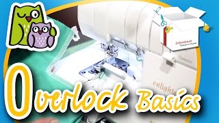 Overlock Basics | Nählexikon A-Z #15 | Nähschule Anleitung Nähen lernen für Anfänger