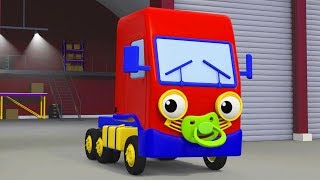 Wheels On The Bus With Baby Truck | Nursery Rhymes & Kids Songs | Gecko's Garage
