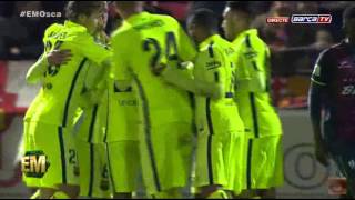 Huesca vs FC Barcelona [0-4][ida copa del rey][03-12-2014] All Goals