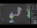 import a cad model and create an exploded view animation in blender 3.0