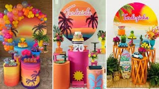 36 Decorações de FESTA TEMA TARDEZINHA