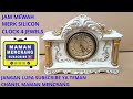 Jam Mewah Jam Transistor  Silicon Clock 4 Jewels  Porcelain Unique Desk Clock