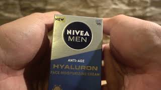 New Nivea Men Anti Age Hyaluron Face Moisturizing Cream