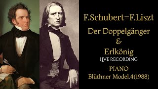 【Blüthner】F.Schubert = F.Liszt Der Doppelgänger \u0026 Erlkönig / シューベルト＝リスト　影法師＆魔王【ブリュートナー】