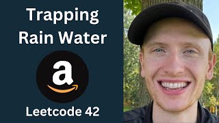 Trapping Rain Water - Leetcode 42 - 2 Pointers (Python)