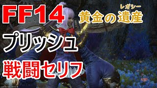 【FF14】 プリッシュ 戦闘セリフ【エコーズ オブ ヴァナ・ディール】