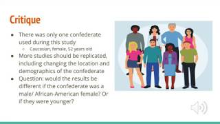 Article Critique Presentation Advanced Social Psychology