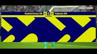 Atletico Madrid vs Valencia efootball GAME PLAY