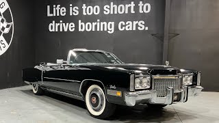 (Sold) 1972 Cadillac Eldorado Convertible $27,995