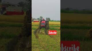 Mahindra yuvo tech plus 585di 4wd #youtubeshorts #shots #tractor