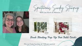 Book Binding Pop Up Fun fold!