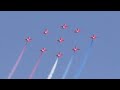 Brilliant Red Arrows Display - Wales Airshow 2024