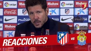 Rueda de prensa de Simeone tras el Atlético de Madrid vs UD Las Palmas (2-3)