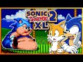 TAILS MAKES SONIC FAT!! Sonic & Tails Play Sonic The Hedgehog 2 XL Feat Tails And Sonic Pals