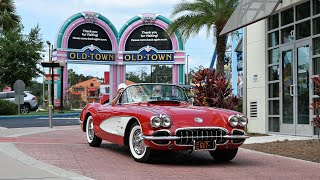 20240816 - Kissimmee, Florida - 8 Minute Slideshow Video of the Cars Seen Entering the Old Town Frid