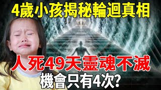 4歲日本小孩揭秘輪迴真相?訴說人死49天靈魂不滅，機會只有4次！