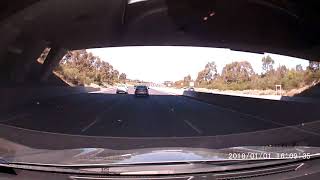 Idiots driving on Melbourne M80 Ring Road - NNN375 (VIC)