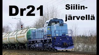 North Railin Dr21 töissä Siilinjärvellä 24.4.2023