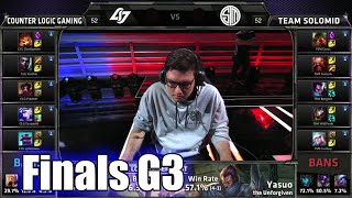 CLG vs TSM (team Solomid) | Game 3 Grand Finals S5 NA LCS Summer 2015 Playoffs |