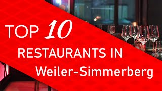 Top 10 best Restaurants in Weiler-Simmerberg, Germany