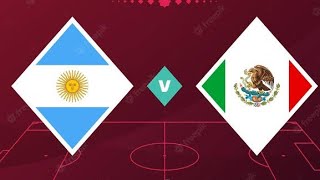 Argentina Vs Mexico Football Highlights 2022