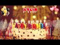 AYLiN Happy Birthday Song – Happy birthday to you