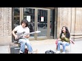 Extraordinary version of Still Got The Blues - Incredible duo on the street