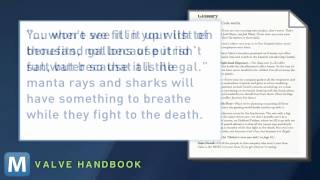 Check Out Valve's Hilarious 'Handbook for New Employees'