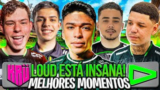 LOUD ENFRENTA KRU e CHOCA O MUNDO no 2 JOGO OFICIAL! Melhores Momentos - LOUD x KRU.