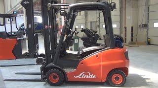 Linde H20 Forklift Exterior and Interior in 3D