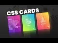 CSS Creative Card Hover Effects | Html CSS