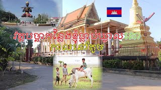 Pacha pagoda in Battambang the place I used to Cow Sheperd when I was young.វត្តបច្ឆាខេត្តបាត់ដំបង។