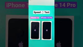 iPhone 14 vs iPhone 14 Pro Speed Test #speed #test #iphone14 #iphone14pro